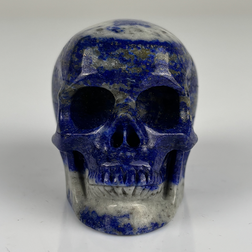 2 inch Lapis Lazuli Crystal Skull – Hand Carved Natural Stone