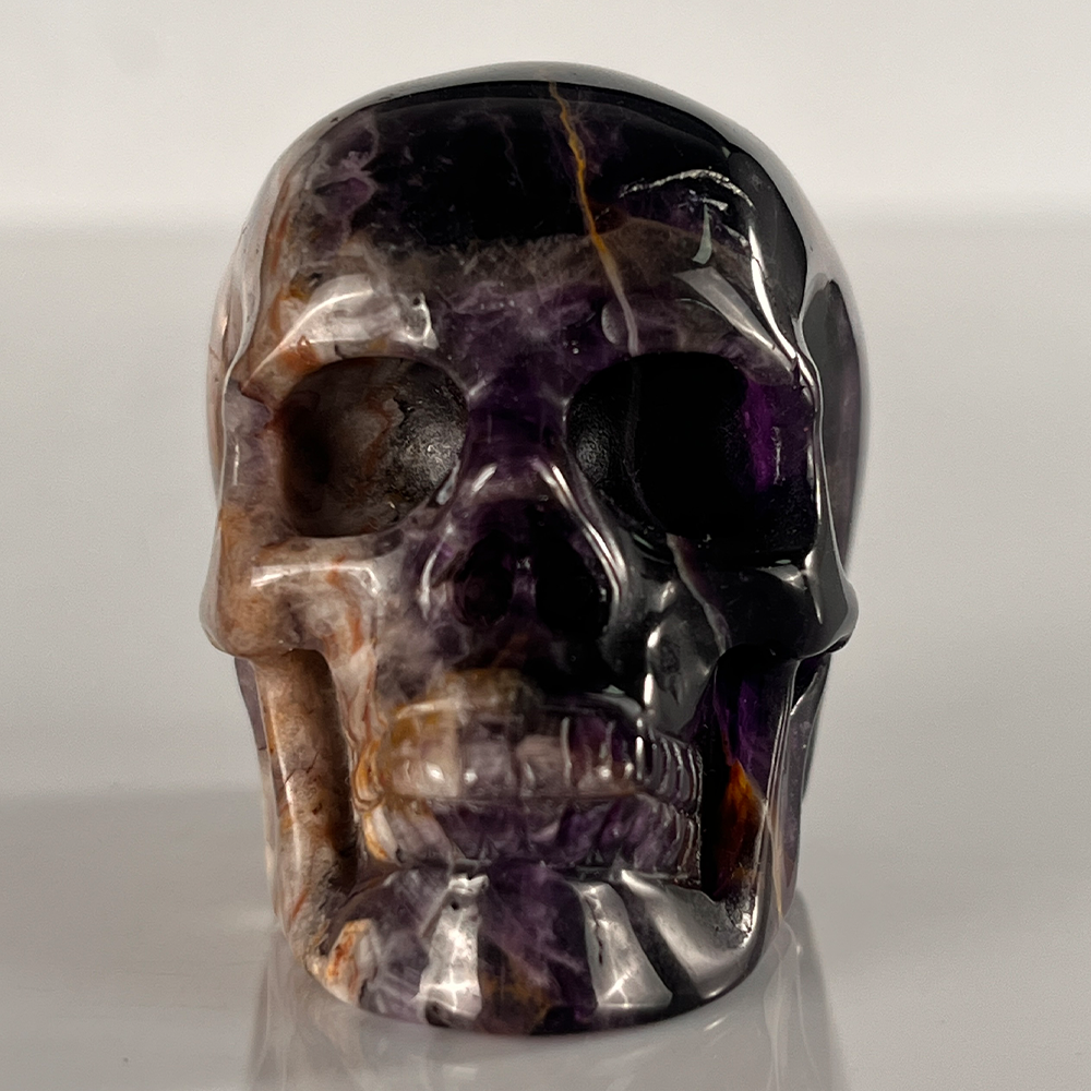2" Dream Amethyst Crystal Skull