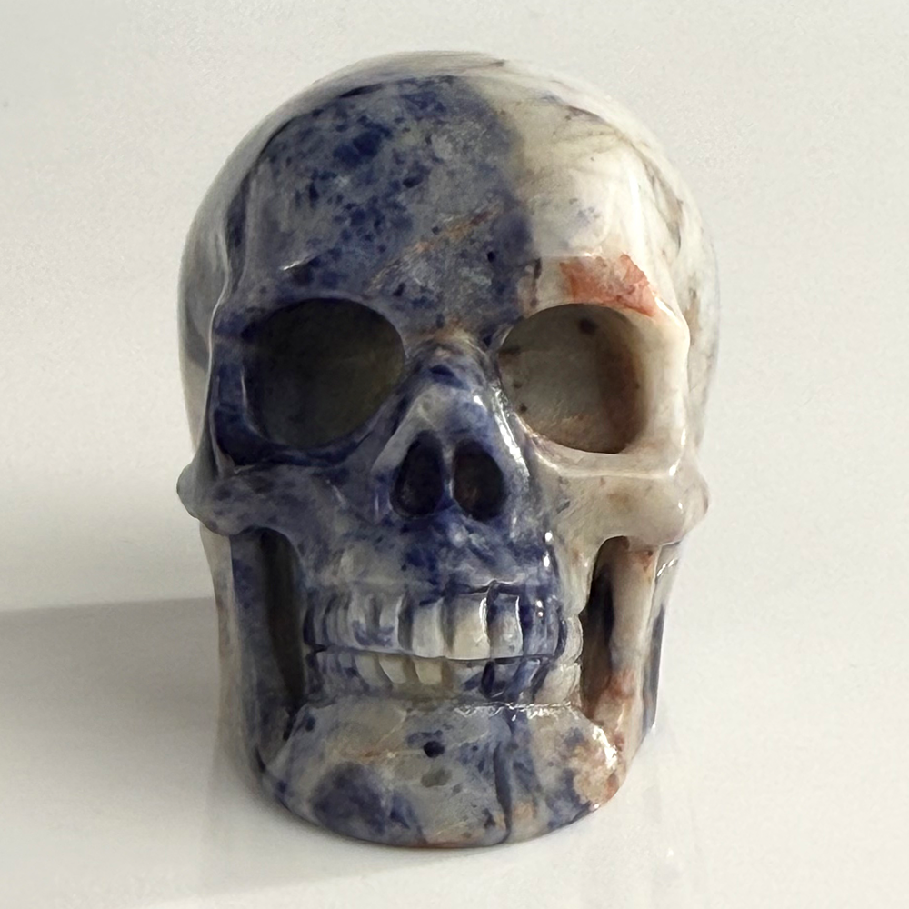2 Inch Blue Lace Agate Crystal Skull – Mini Crystal Skull