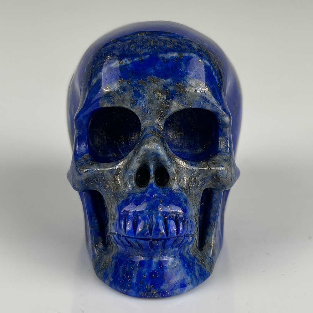 2 inch Lapis Lazuli Crystal Skull – Hand Carved Natural Stone