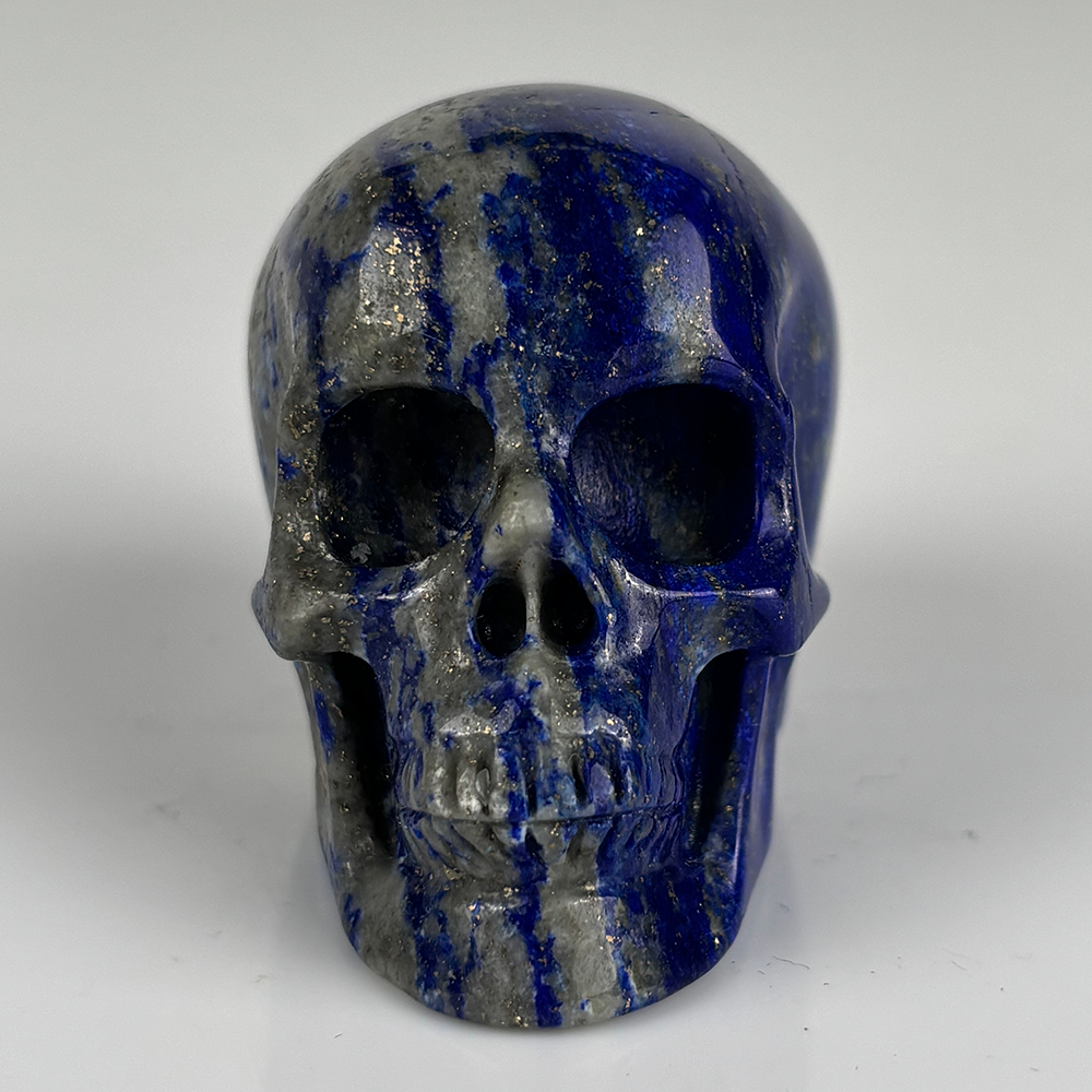 2 inch Lapis Lazuli Crystal Skull – Hand Carved Natural Stone