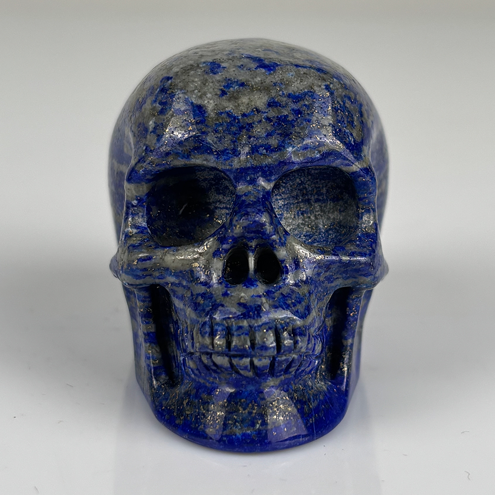 2 inch Lapis Lazuli Crystal Skull – Hand Carved Natural Stone