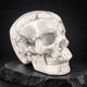 3 Inch White Howlite Crystal Skull - Pattern E
