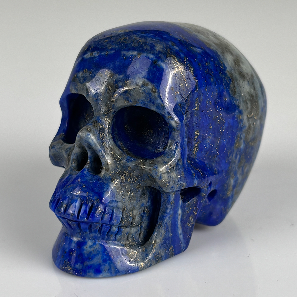 2 inch Lapis Lazuli Crystal Skull – Hand Carved Natural Stone