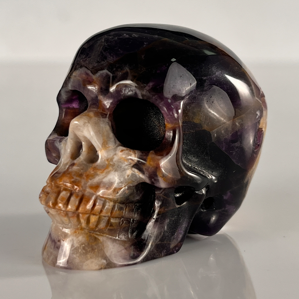 2 Inch Dream Amethyst Crystal Skull – Hand Carved Crystal Skull
