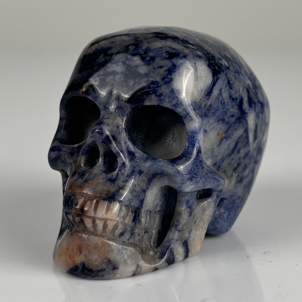 2 Inch Blue Lace Agate Crystal Skull – Mini Crystal Skull