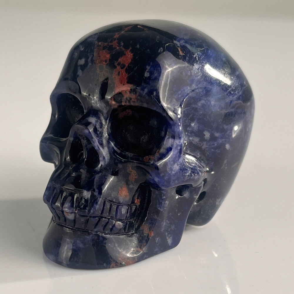 2 Inch Blue Lace Agate Crystal Skull – Mini Crystal Skull
