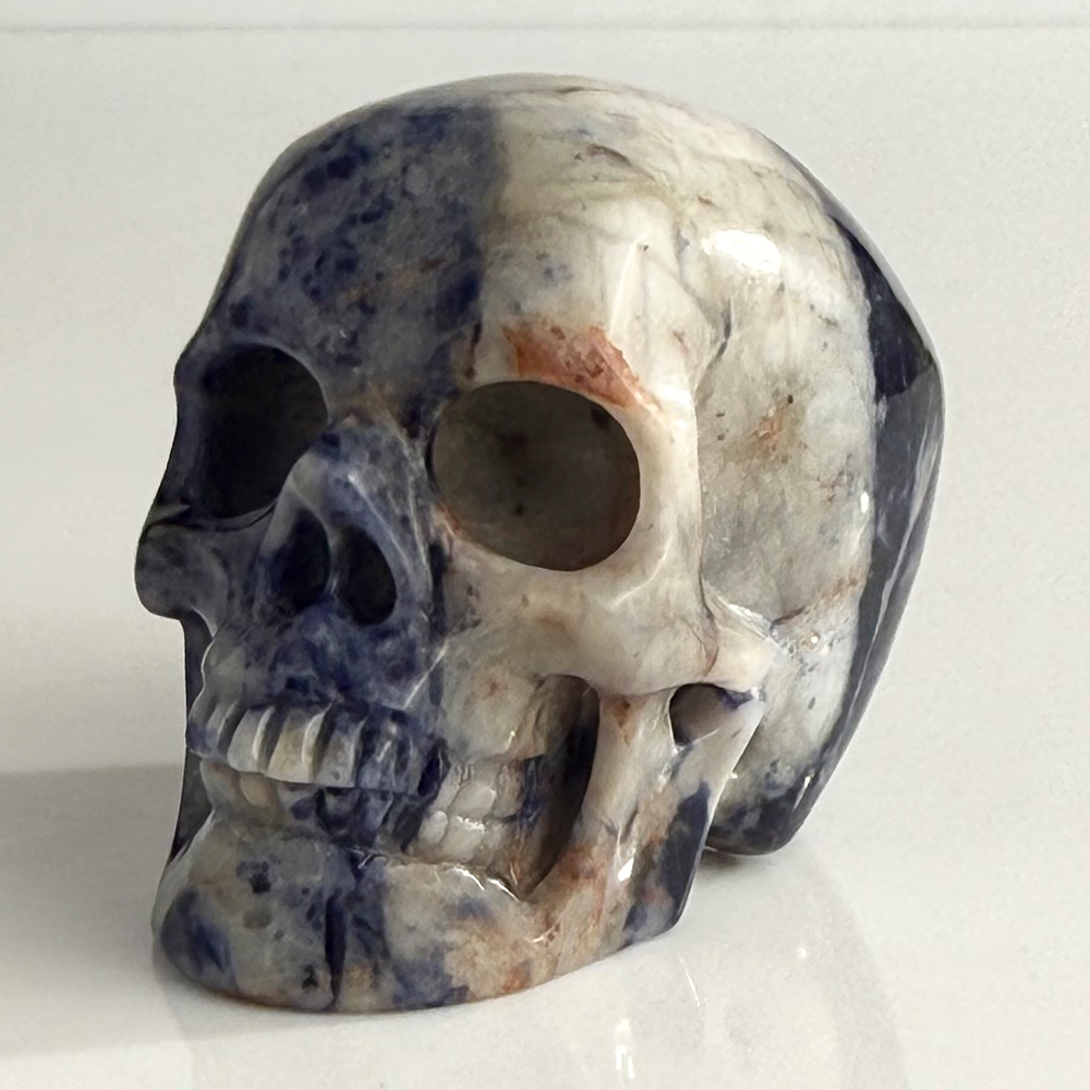 2 Inch Blue Lace Agate Crystal Skull – Mini Crystal Skull