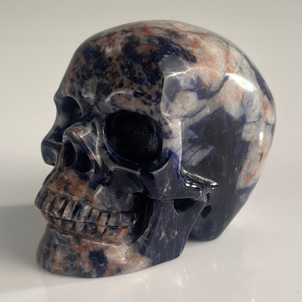 2 Inch Blue Lace Agate Crystal Skull – Mini Crystal Skull