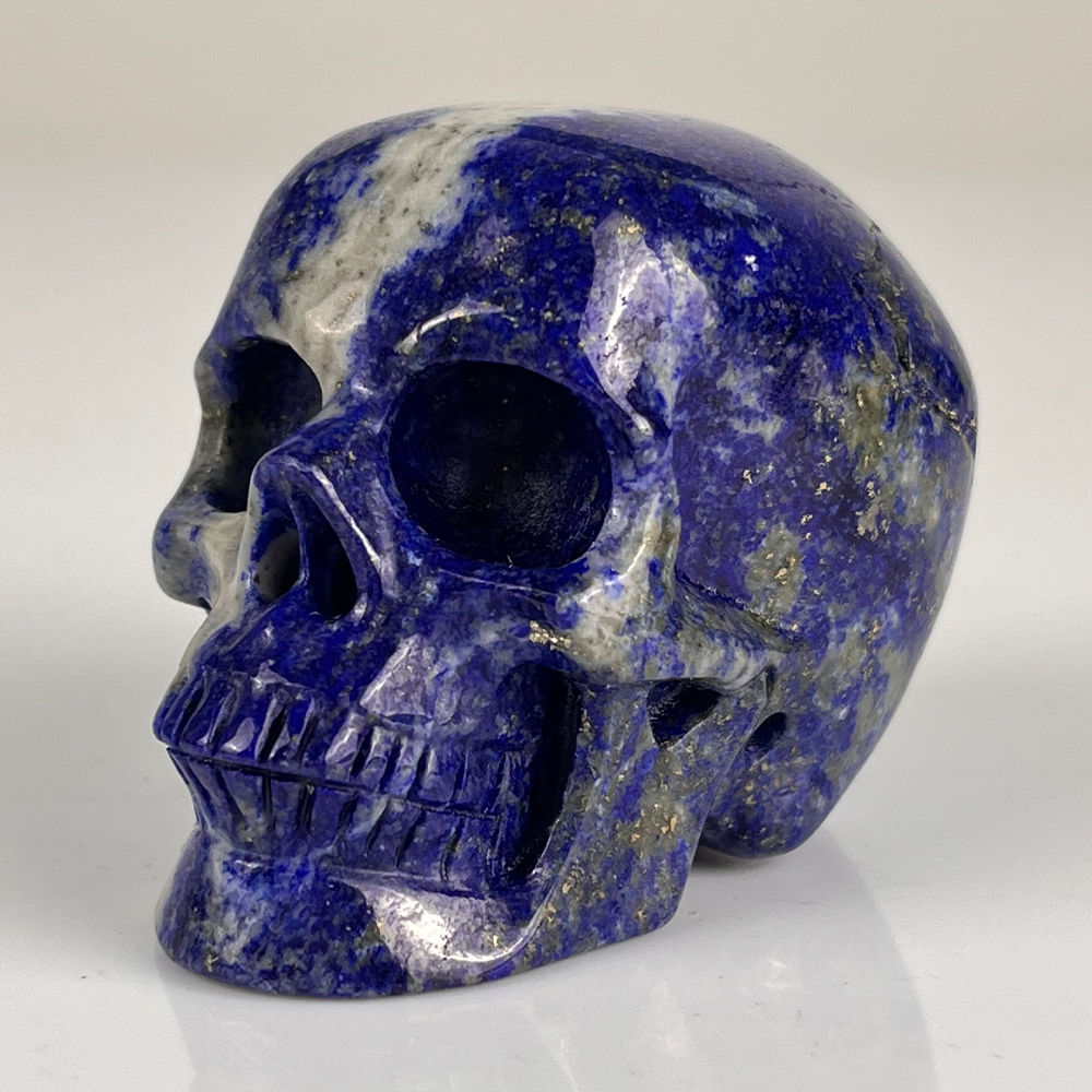 2" Lapis Lazuli Crystal Skull – Pattern A