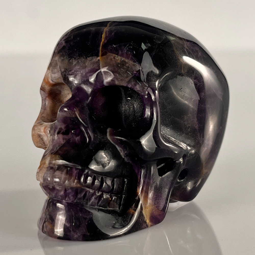 2" Dream Amethyst Crystal Skull