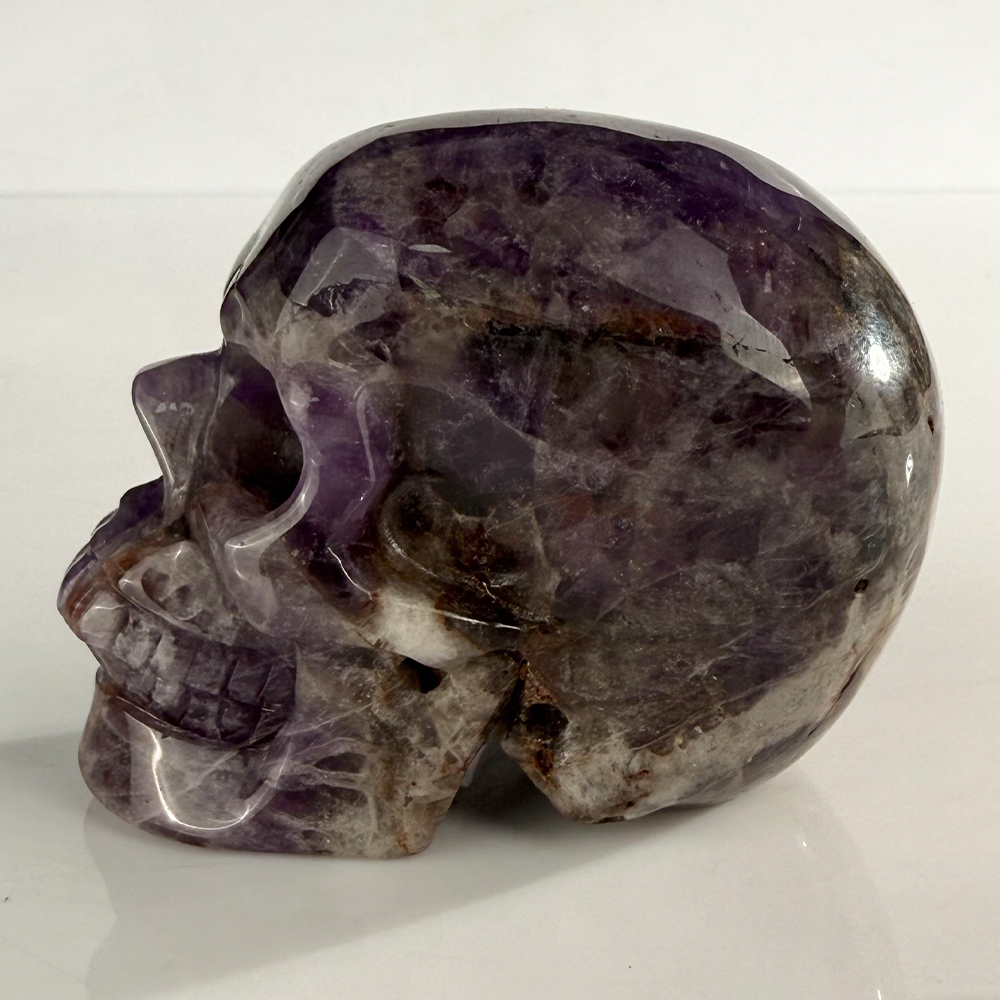 3" Dream Amethyst Crystal Skull – Pattern A