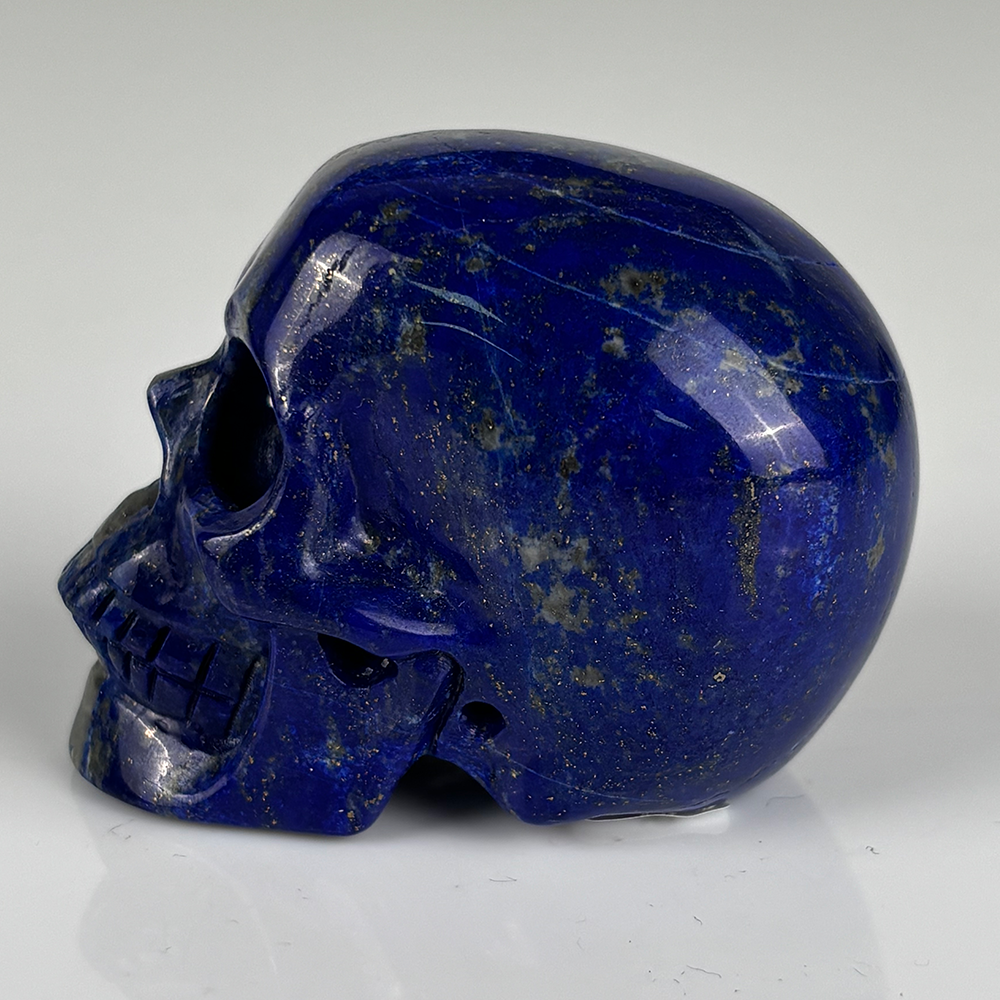 2 inch Lapis Lazuli Crystal Skull – Hand Carved Natural Stone