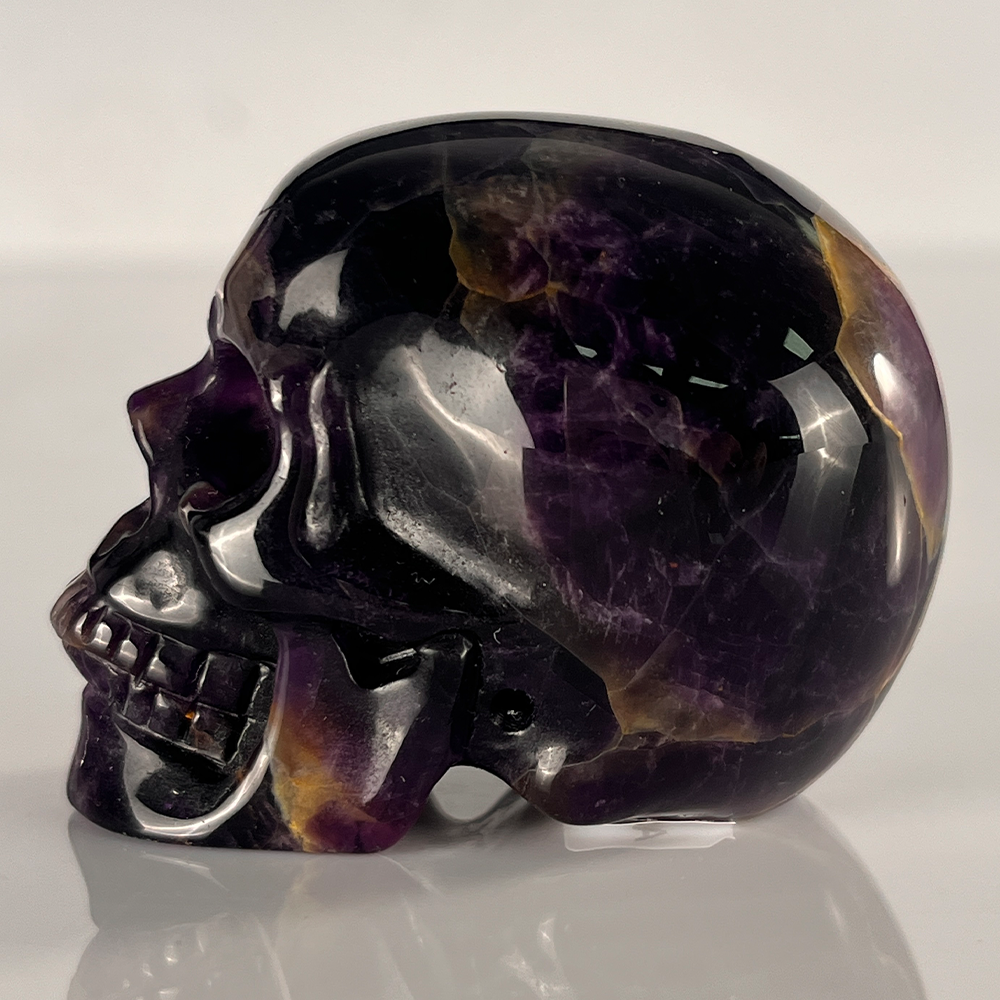 2" Dream Amethyst Crystal Skull