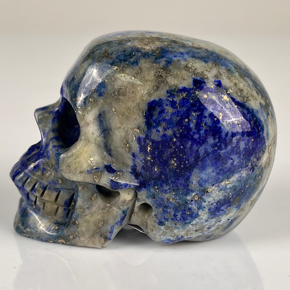 2" Lapis Lazuli Crystal Skull – Pattern B