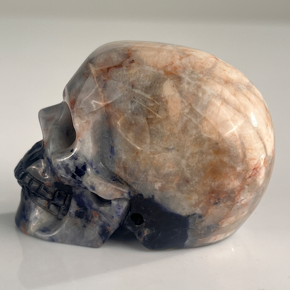 2" Sodalite Crystal Skull – Pattern D