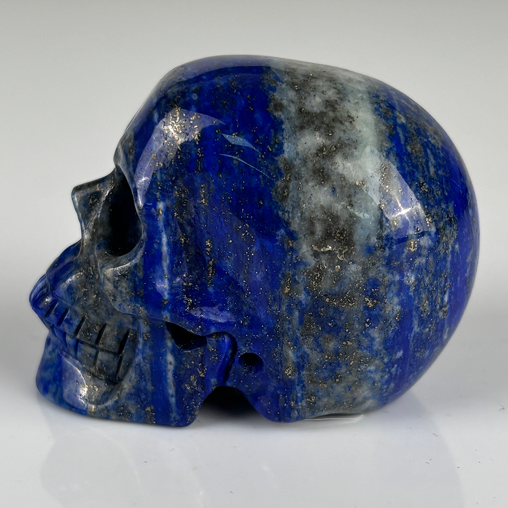2 inch Lapis Lazuli Crystal Skull – Hand Carved Natural Stone