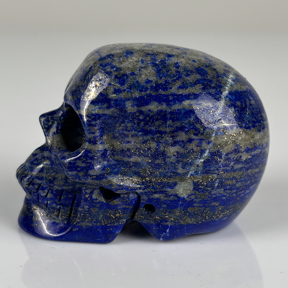 2 inch Lapis Lazuli Crystal Skull – Hand Carved Natural Stone