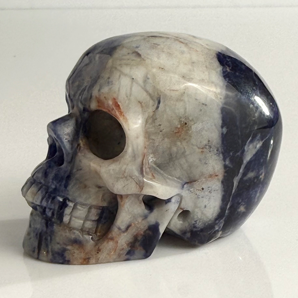 2 Inch Blue Lace Agate Crystal Skull – Mini Crystal Skull