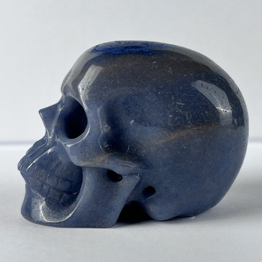 2 Inch Blue Aventurine Crystal Skull – Mini Crystal Skull