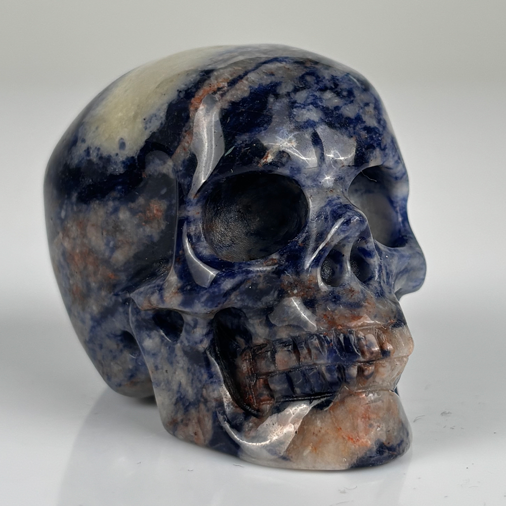 2 Inch Blue Lace Agate Crystal Skull – Mini Crystal Skull