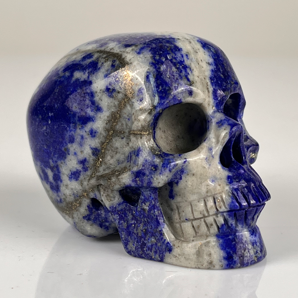 2" Lapis Lazuli Crystal Skull – Pattern A