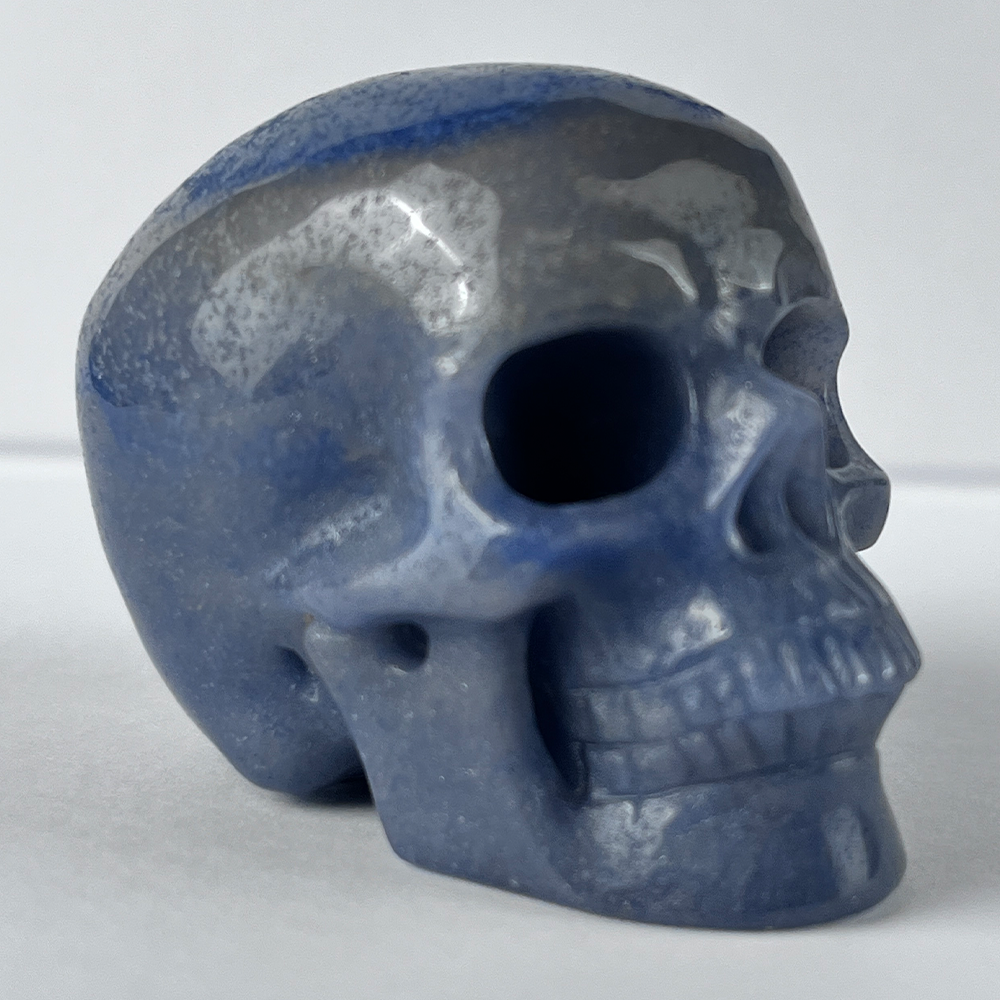 2 Inch Blue Aventurine Crystal Skull – Mini Crystal Skull