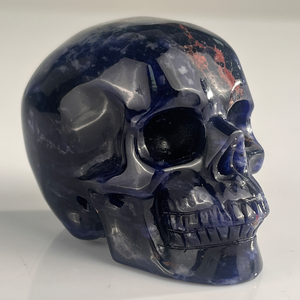 2 Inch Blue Lace Agate Crystal Skull – Mini Crystal Skull