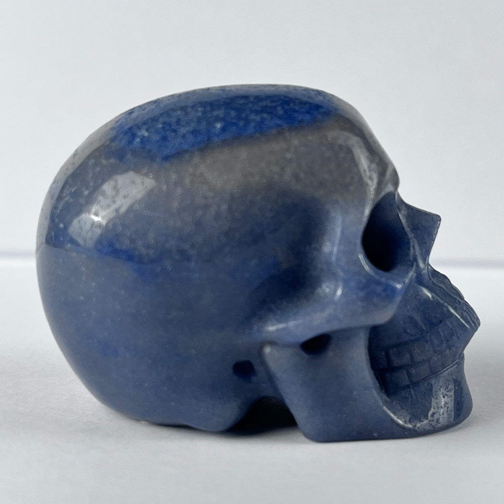 2 Inch Blue Aventurine Crystal Skull – Mini Crystal Skull