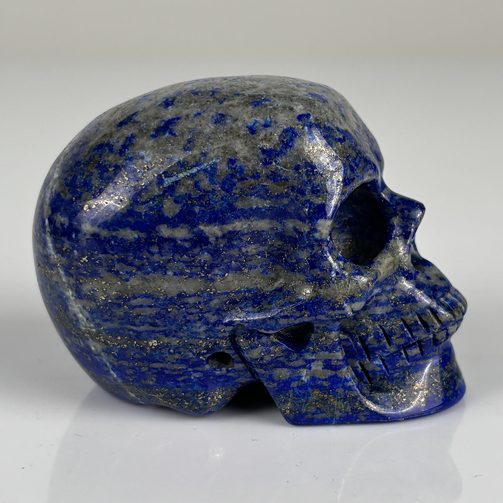 2 inch Lapis Lazuli Crystal Skull – Hand Carved Natural Stone