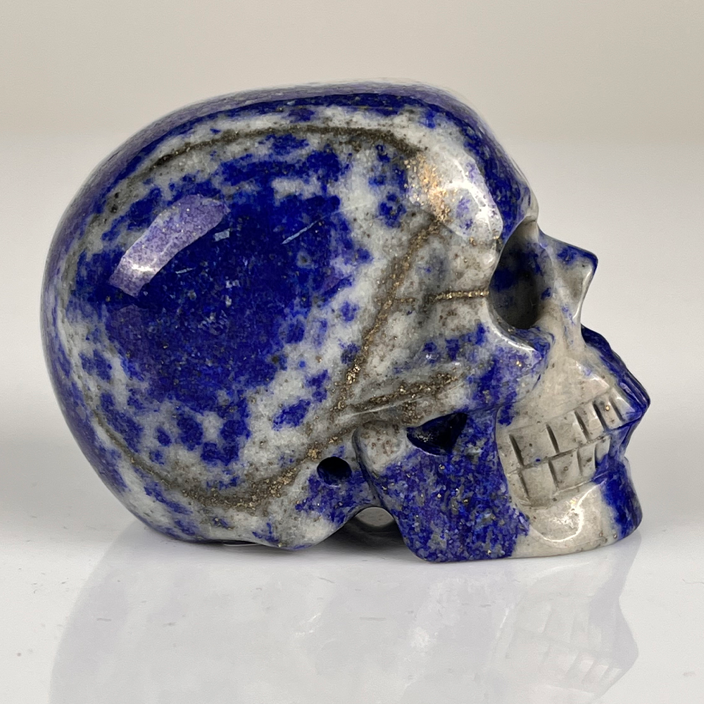 2" Lapis Lazuli Crystal Skull – Pattern A