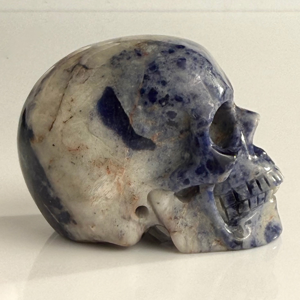 2 Inch Blue Lace Agate Crystal Skull – Mini Crystal Skull
