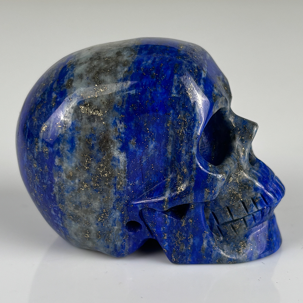2 inch Lapis Lazuli Crystal Skull – Hand Carved Natural Stone