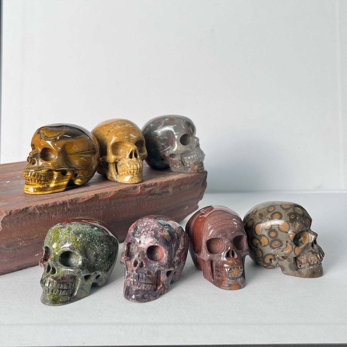 1.75" Crystal Skull Collection - Paterrn D