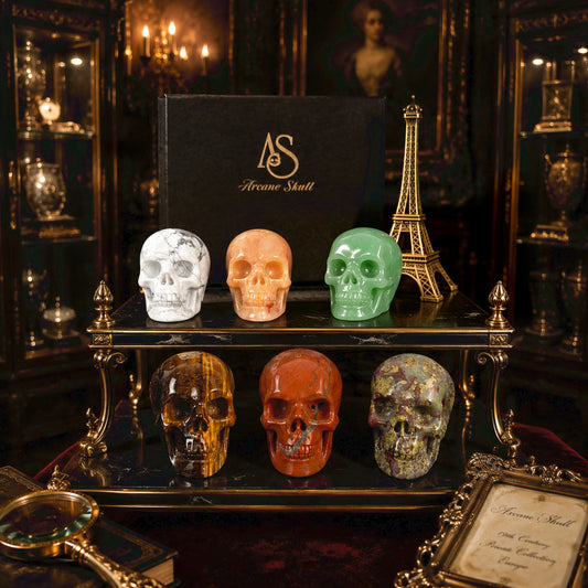 1.75" Crystal Skull Collection - Paterrn C