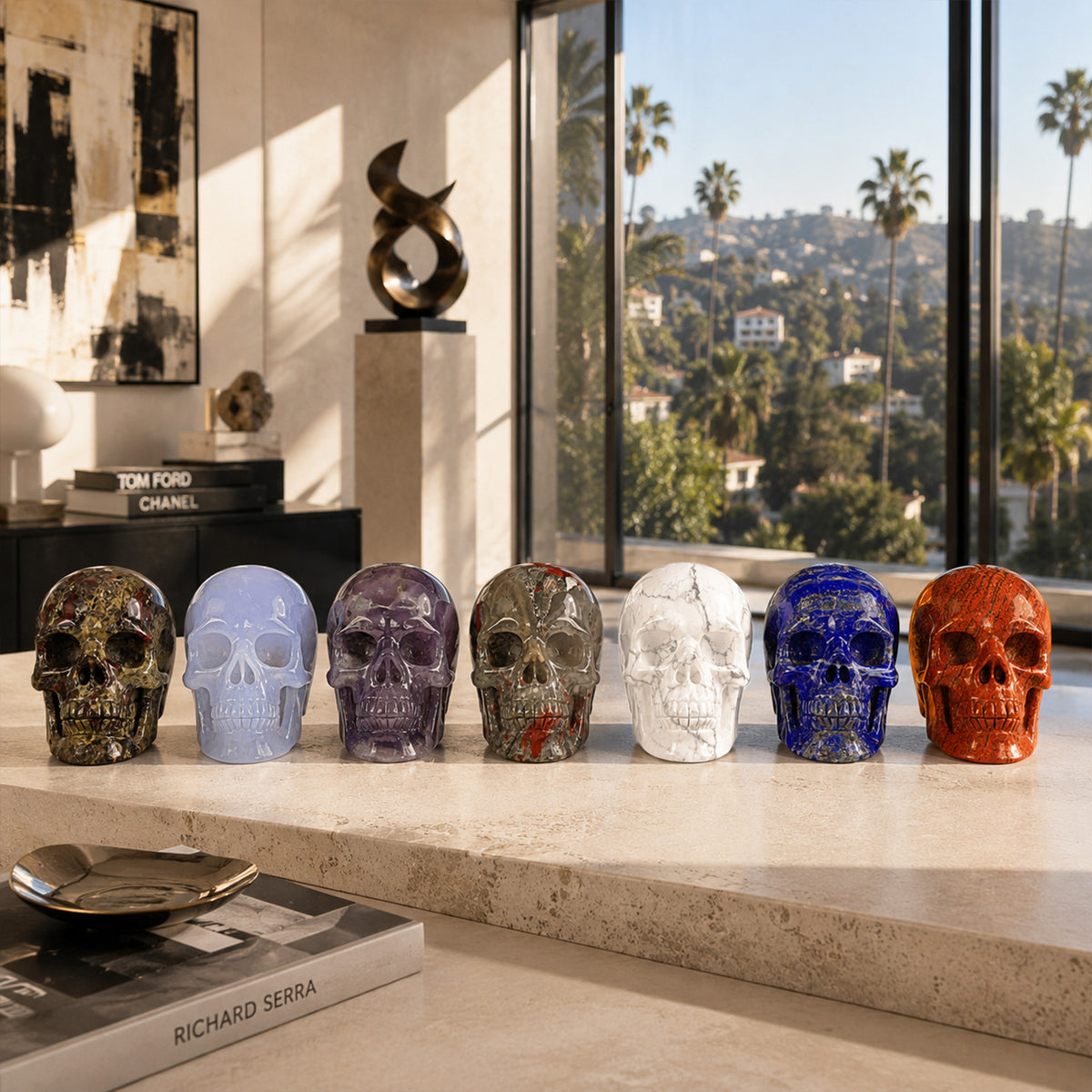 2" Crystal Skull Collection-Paterrn A