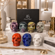 3" Crystal Skull Collection-Paterrn B