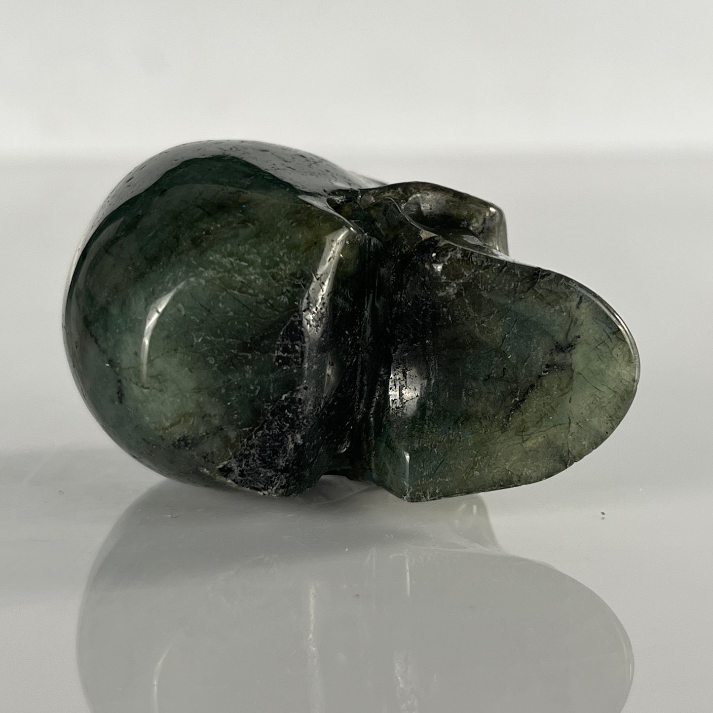 2 Inch  Blue Labradorite Crystal Skull – Hand Carved Natural Stone