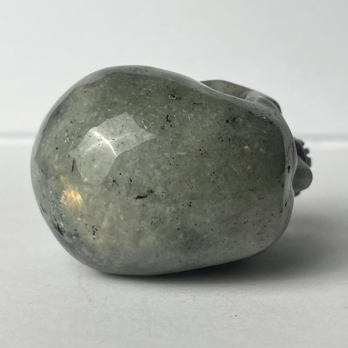 2" Grey Labradorite Crystal Skull - Pattern G