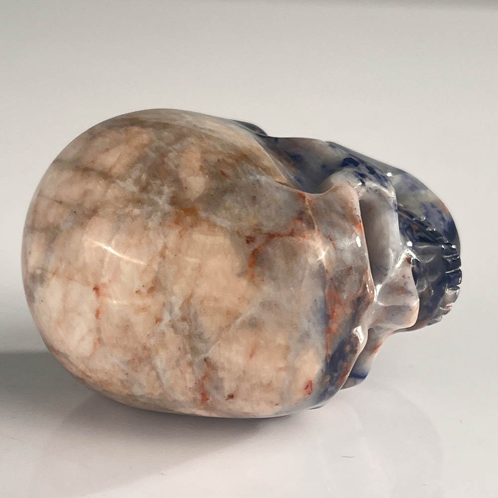 2" Sodalite Crystal Skull – Pattern D