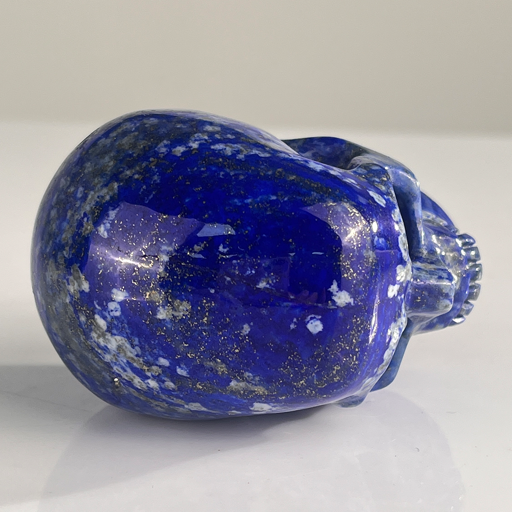 3 inch Lapis Lazuli Crystal Skull – Hand Carved Natural Stone