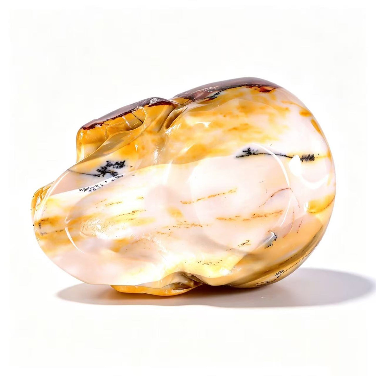 ‘Earth’s Tapestry’ - Mookaite Jasper Skull · Specimen No. 03