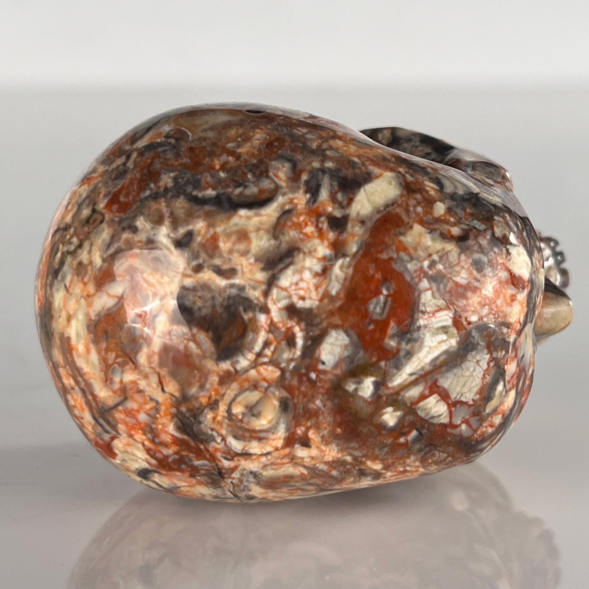 2" Money Agate Crystal Skull