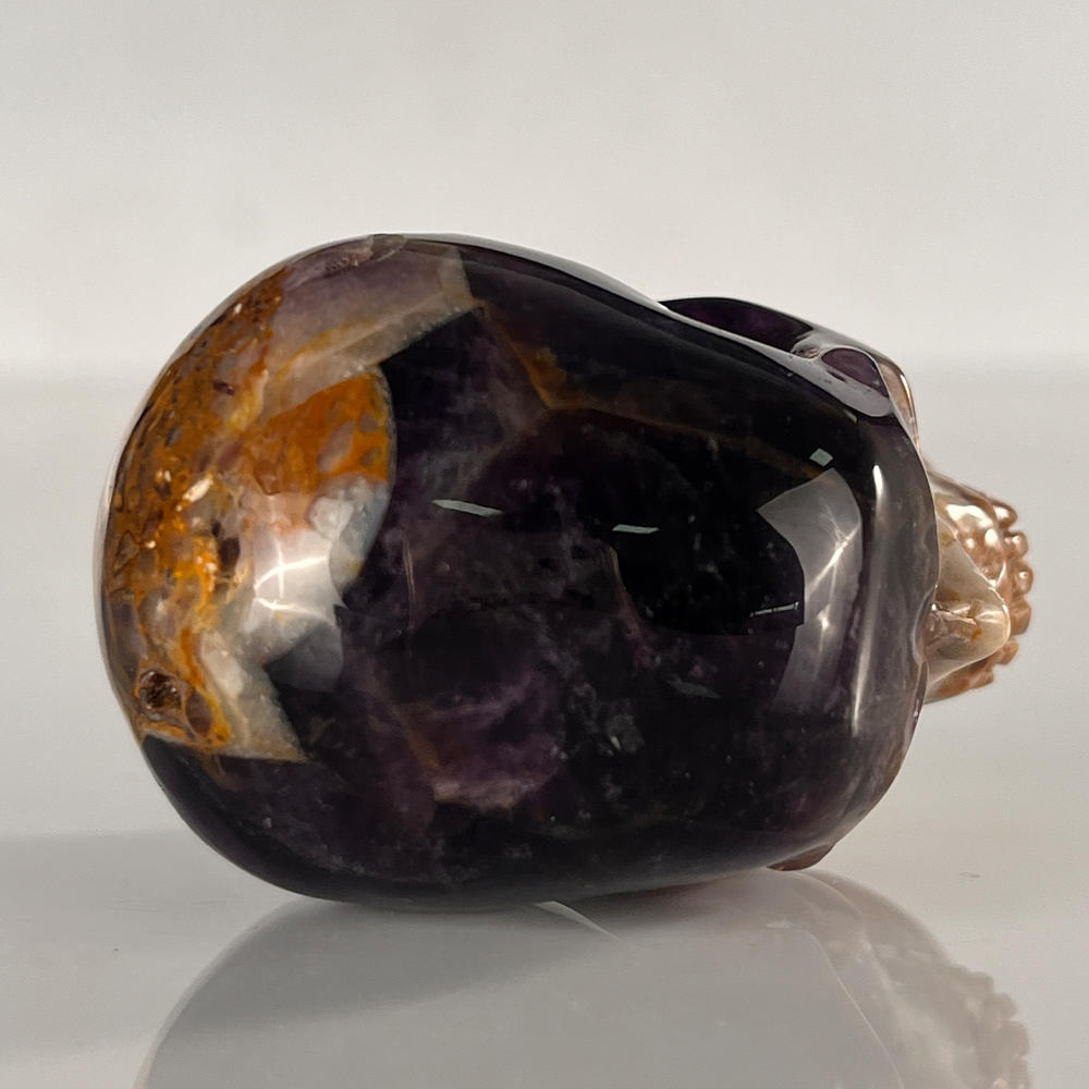2 Inch Dream Amethyst Crystal Skull – Hand Carved Crystal Skull