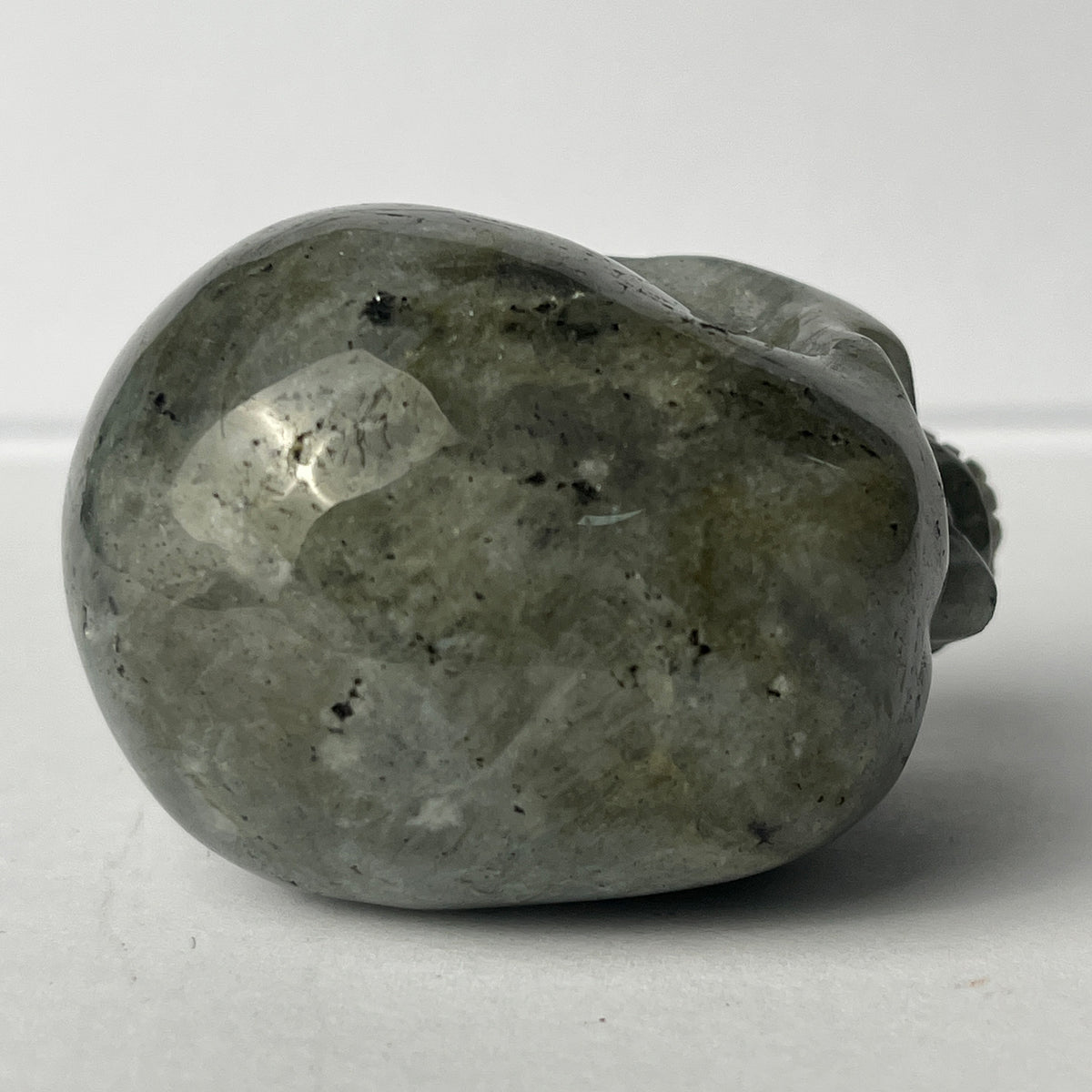 2" Grey Labradorite Crystal Skull - Pattern E
