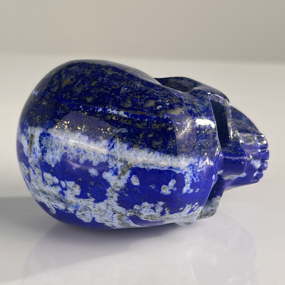 3" Lapis Lazuli Crystal Skull – Pattern H