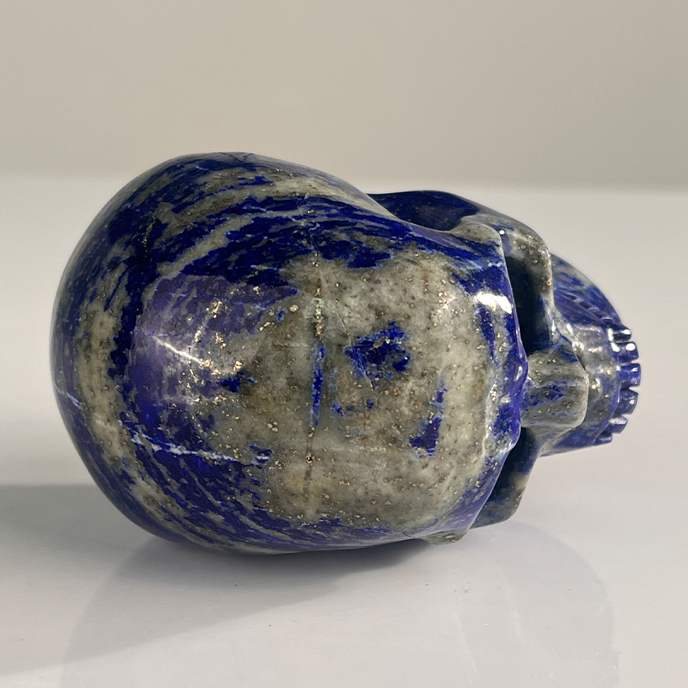 3" Lapis Lazuli Crystal Skull – Pattern A