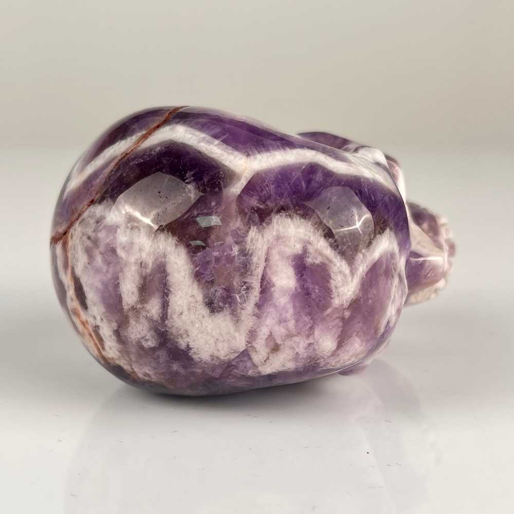 3" Dream Amethyst Crystal Skull – Pattern E