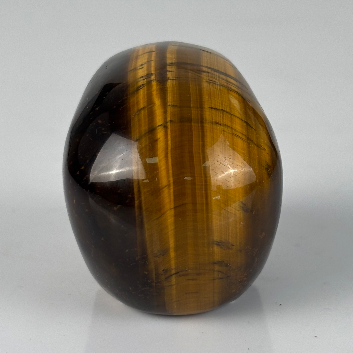2" Tiger Eye Crystal Skull - Pattern A