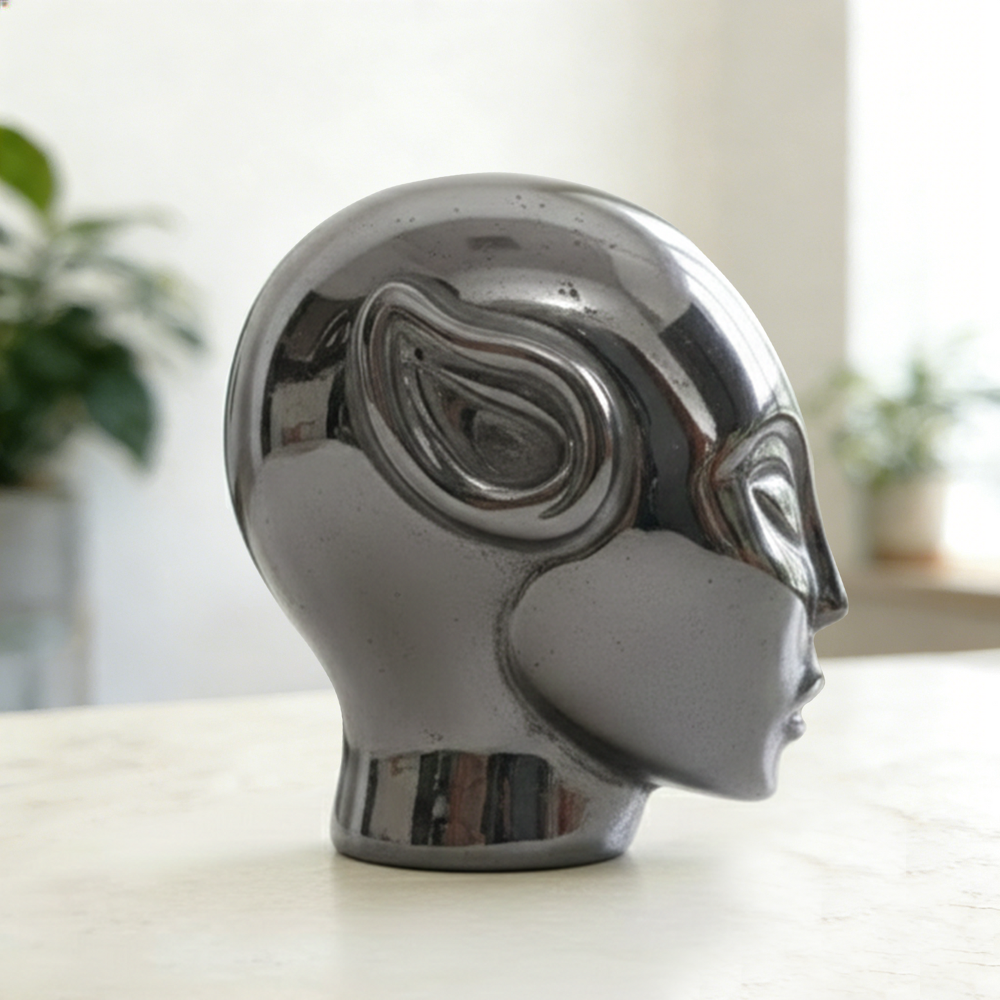 2 Inch Tektite Alien Crystal Skull